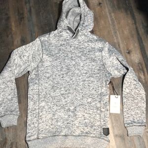 NWT Rumors Original 1977 grey fleck hoodie